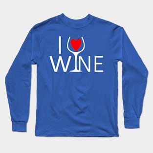 love wine 1 Long Sleeve T-Shirt